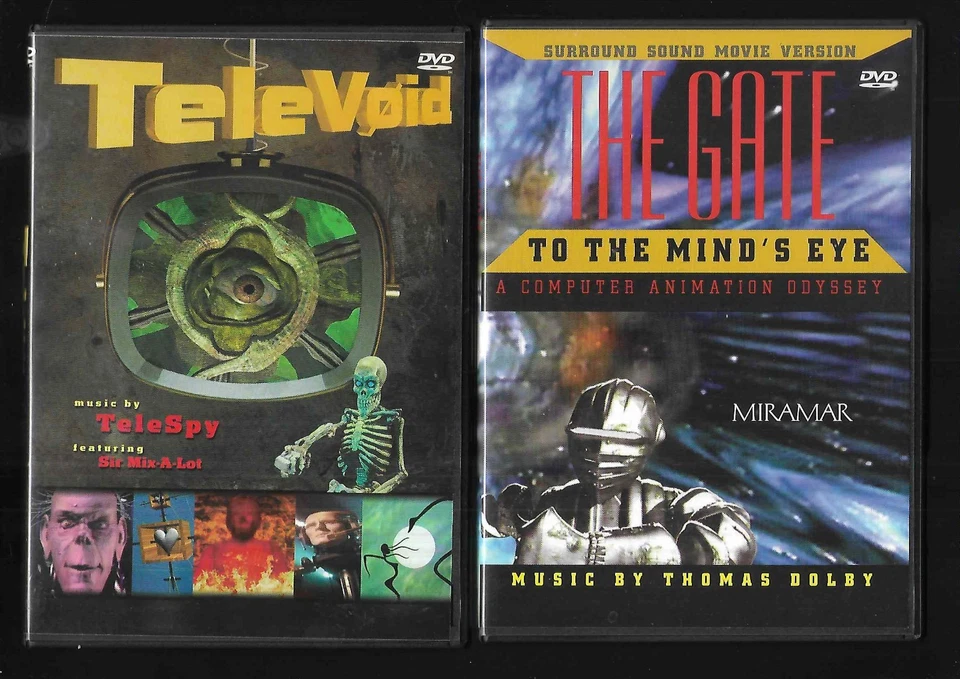 * OOP * Double Feature TELEVOID / THE GATE TO THE MIND'S EYE - RARE SIMITAR - Image 1 of 3