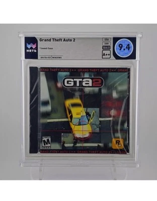 Grand Theft Auto 2, Jewel Case, Near Mint+, WATA 9.4 A++ - Image 1 of 2