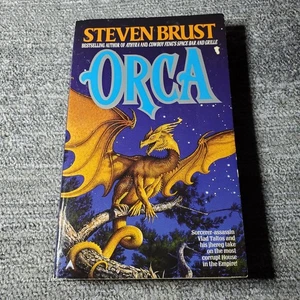 Orca Steven Brust 1996 Ace Books Paperback Fantasy Novel - Picture 1 of 7