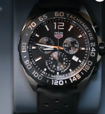 Tag Heuer CAZ1010.FT8024 Formula 1 Chronograph Quartz Black  Watch Box & Papers - Image 1 of 4