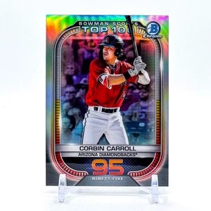 Bowman Chrome Corbin Carroll Bowman Scouts 2021 refractor #BTP-95 - Imagen 1 de 2