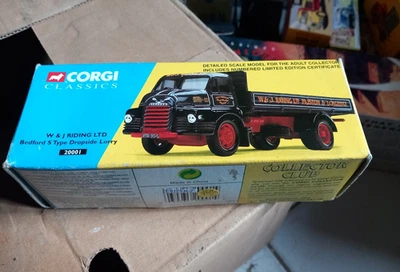 BOITE VIDE CORGI BEDFORD S DROPSIDE LORRY  W & J ref 20001 BON ETAT - Photo 1/3