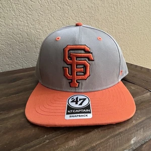 San Francisco Giants ’47 Captain Snapback Retired Style Mint Bold Underbrim Logo - Picture 1 of 8