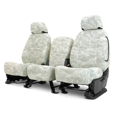 For GMC Sierra 2500 HD 01-06 Seat Cover Mossy Oak 1st Row Elements Bonefish - Image 1 of 4