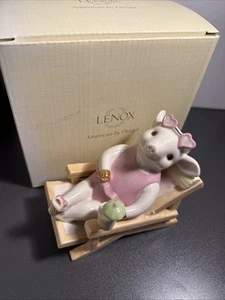 Lenox STUNNING STELLA BY THE POOL Porcelain Figurine. RARE. With Box - Picture 1 of 7