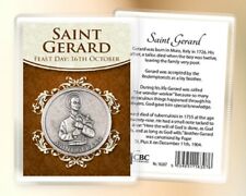 SAINT GERARD DOUBLE SIDED METAL POCKET TOKEN / COIN - OTHER ONES ARE ALSO LISTED