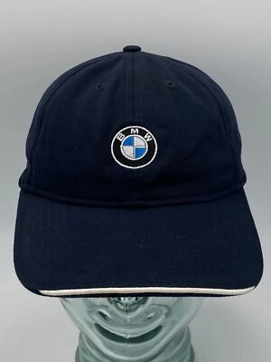 Gorra BMW Estilo de Vida Logo Bajo Perfil Adulto Azul Marino Correa 100% PET OSFM Foto 1 de 4