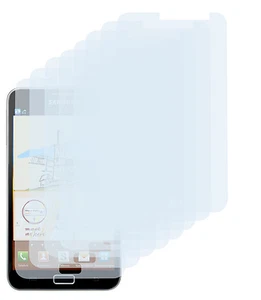 8 x Schutzfolie Samsung Galaxy Note N7000 Matt Displayschutz Folie Antireflex - Picture 1 of 2