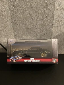 Jada 1:32 1977 Pontiac Firebird Smokey And The Bandit Black / Gold. Brand new. - Picture 1 of 5