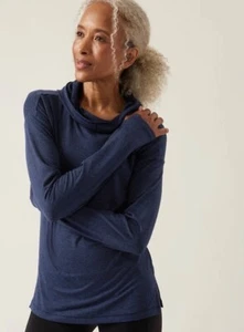 SUDADERA CON CAPUCHA ATLETA UPTEMPO LL EN AZUL BREZO TALLA S NUEVA CON ETIQUETAS - NO MARCADA - Imagen 1 de 9
