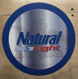 Natural Light 12 Inch Metal Sign - Picture 1 of 2