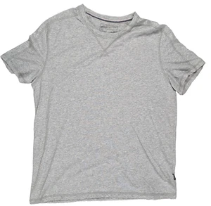 Eddie Bauer Lounge Herren Kurzarm Rundhals Grau Pullover Shirt Größe Large - Bild 1 von 6