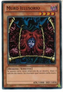CARTA YU GI OH - MURO ILLUSORIO - WGRT-IT002 - FOIL - ITALIANO - Foto 1 di 1