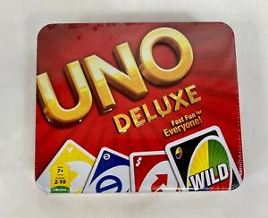 2012 Uno Deluxe Collectors Game Tin by Mattel