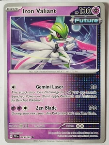 Iron Valiant 079/162 NM - B1G1F - Temporal Forces Pokemon Card $2 Combined Ship - Picture 1 of 4