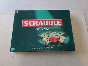 MATTEL SPIELE - SCRABBLE ORIGINAL - JEDES WORT ZÄHLT - AUSGABE 2003 - Bild 1 von 3
