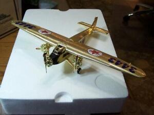 Wings of Texaco Special Collectors Gold 1927 Ford Tri-Motor Monoplane #7 NOS