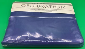 CELEBRATION Twin Flat Sheet Purple Mervyns NEW Fast Free Shipping! - Picture 1 of 5
