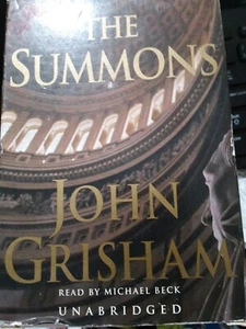 The Summons John Grisham Audio Book Unabridged 6 Cassette Tapes 8.5 Hour b22 - Picture 1 of 3