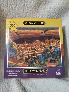 Puzzle ""Mesa Verde"" serie de parques nacionales 500 piezas arte popular 16 X 20 - Imagen 1 de 2