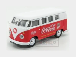 1:43 CORGI Volkswagen T1 Camper Van Coca-Cola 1961 Red White CC02732 Model - Picture 1 of 2