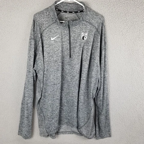 Portland State Shirt Nike Element Running Long Sleeve Half Zip Pullover 3XL Cover
