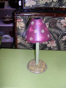 Tracy Porter Votive Candle Holder Lamps With Shades/Painted & Arty - Picture 1 of 3