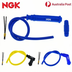 NGK Motorcycle Ignition Spark Plug Cap Resistor Cover Wire fit Quad Dirt Bike AU - Picture 1 of 12