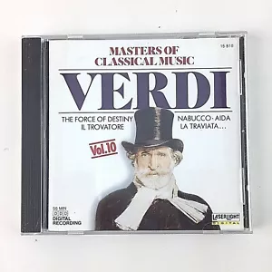 Masters of Classical Music Vol 10 Verdi Classical Music CD 1990 Laserlight - Picture 1 of 8