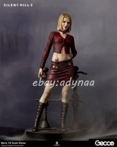 Statua Gecco Studio 1/6 SILENT HILL 2 Maria in resina modello dipinto pezzo unico - Foto 1 di 21