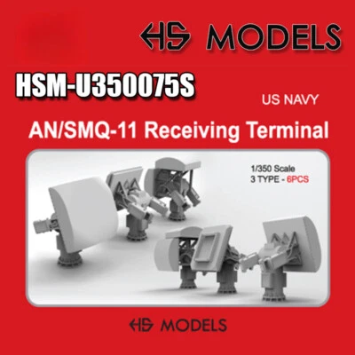 HSMODELS HS MODEL U350075S 1/350 US NAVY AN/SMQ-11 Receiving Terminal