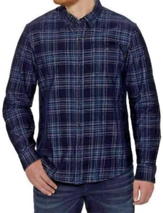 Men's Copper & Oak 100% Cotton Long Sleeve Button Down Corduroy Shirt M, L, XL - Picture 1 of 19