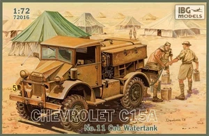 IBG 1/72 Model Kit 72016 Chevrolet C15A No.11 Cab Water tank - Picture 1 of 1