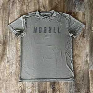 Camiseta No Bull Para Hombre Grande Verde Manga Corta Rendimiento Atlético Gimnasio Entrenamiento - Imagen 1 de 11