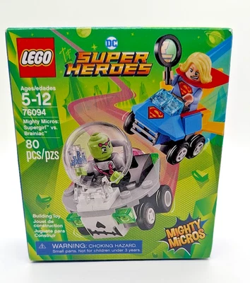 LEGO 76094 DC Mighty Micros: Supergirl vs Brainiac NEW SEALED Retired Set - Image 1 of 4