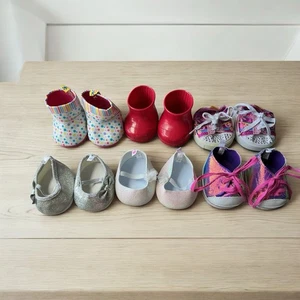 Build-A-Bear Workshop Schuhe Sketchers Sneaker, Regenstiefel und Flats - 6 Stück - Bild 1 von 6