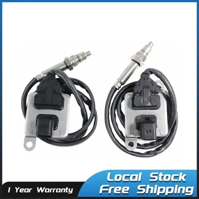 Sensor de NOx de óxido de nitrógeno de 2 piezas para Silverado Sierra 2010-15 sensor diésel de 6,6 L Foto 1 de 4