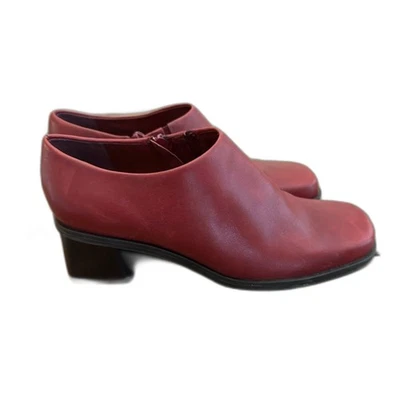 Naturalizer 女式红色短靴 - 7.5 码 — 第 1/4 张图片