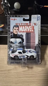 Maisto Ultimate Marvel Die-Cast Collection Punisher Dodge Viper Series 1 - Picture 1 of 2