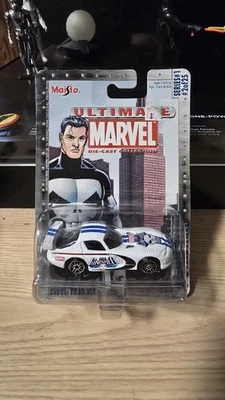 Maisto Ultimate Marvel Die-Cast Collection Punisher Dodge Viper Series 1 - Image 1 of 2