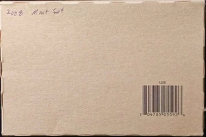 2008 P/D US MINT UNCIRCULATED COIN SET UNOPENED BOX! OGP - Picture 1 of 2