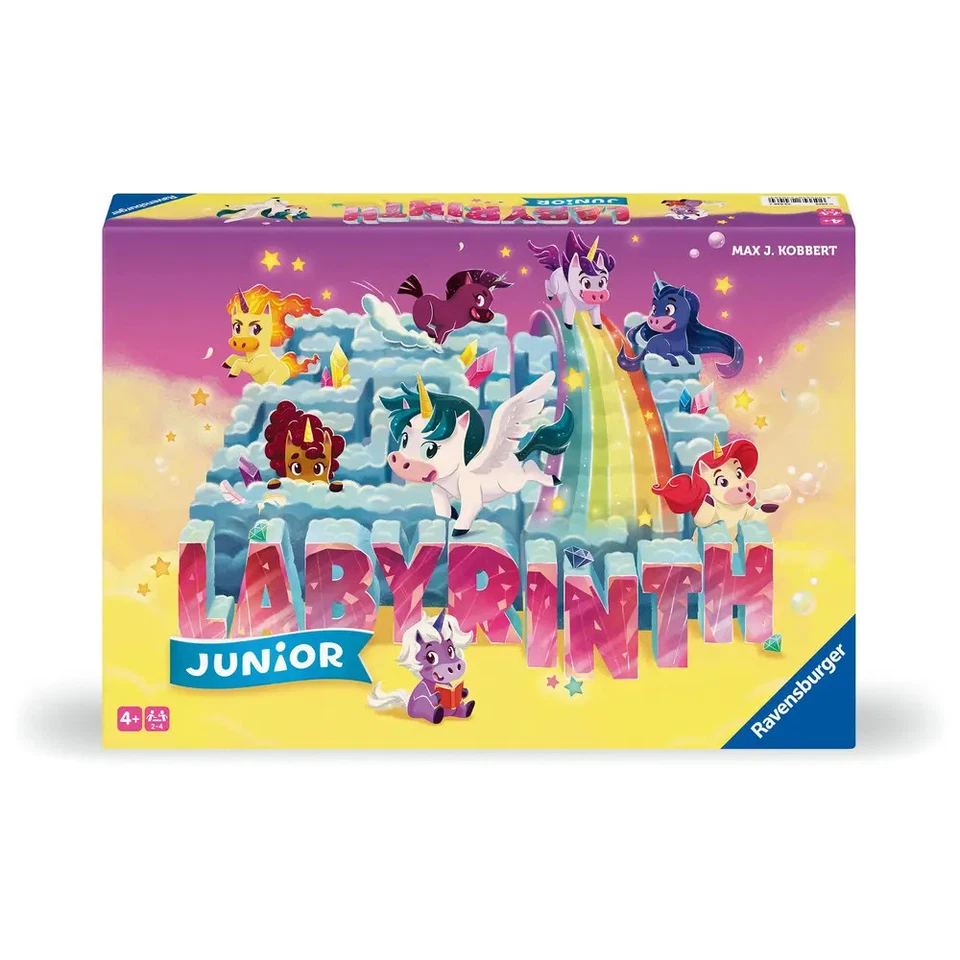 Ravensburger Familienspiel - 23046 Einhorn Junior Labyrinth 4 Jahre