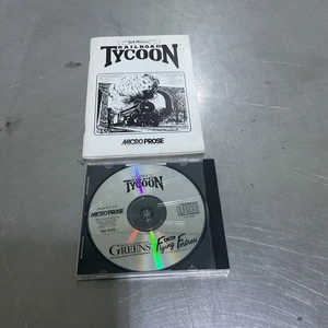 Manual y disco Sid Meiers Railroad Tycoon - Imagen 1 de 2