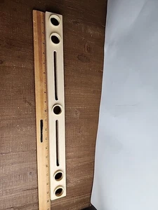 Pieza de repuesto Hape Quadrilla Marble Run grande pista de madera recta 19,5" - Imagen 1 de 6