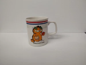 Garfield Coffee Mug - The Games Cats Play "Snackaton" Olympic Sports By Enesco - Picture 1 of 6