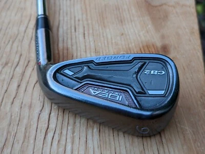 Adams Idea Black Forged CB2 Single 6 Iron Golf Club Right Hand Steel Shaft Reg - Image 1 of 4