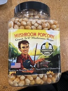1lb Mushroom Shaped Unpopped Popcorn Kernels from Princeton Popcorn Company - Picture 1 of 3