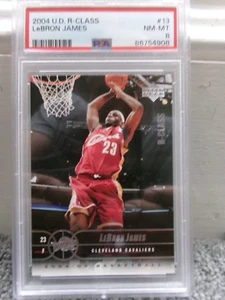 2004 U.D. R-Class LeBron James Card #13 PSA 8 NM-MT - Bild 1 von 2