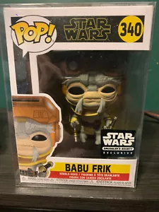 Funko Pop! Star Wars Babu Frik #340 Smugglers Bounty Exclusive Vaulted 2019 - Picture 1 of 4