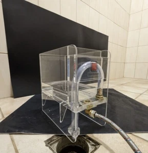 Gravity Based Drainage Large Format Film Washer 4x5" For 8 - 12 Sheets - Picture 1 of 6
